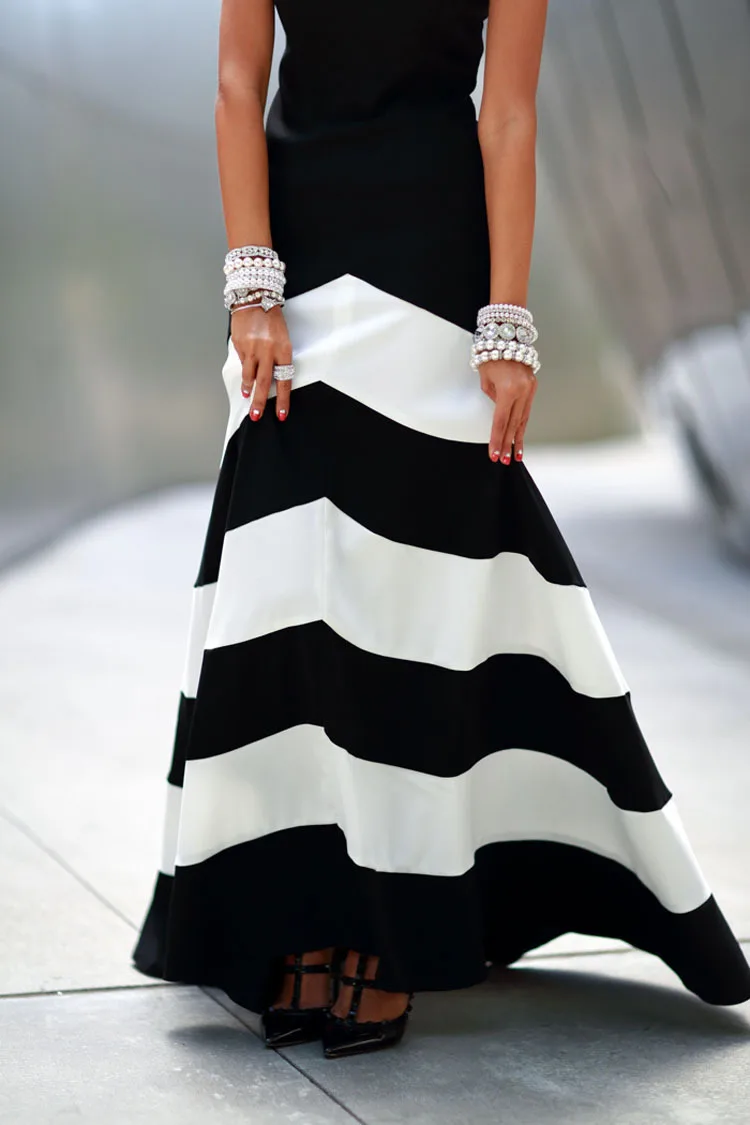 Sommer Dress 2016Sexy &amp Club Fit And Flare Striped Sleeveless Tank Natural O-neck Ankle-length Chiffon None Summer | Женская одежда