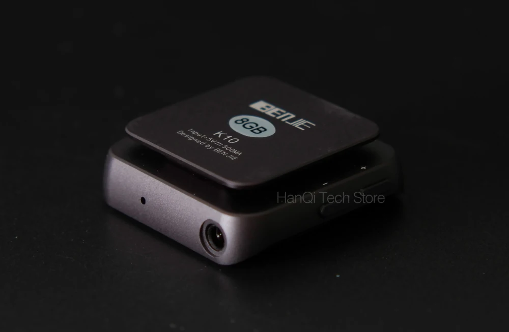 Мини mp3-плеер Benjie K10 с зажимом, портативный спортивный MP3 плеер 8G, высокое качество звука, плеер без потерь с FM