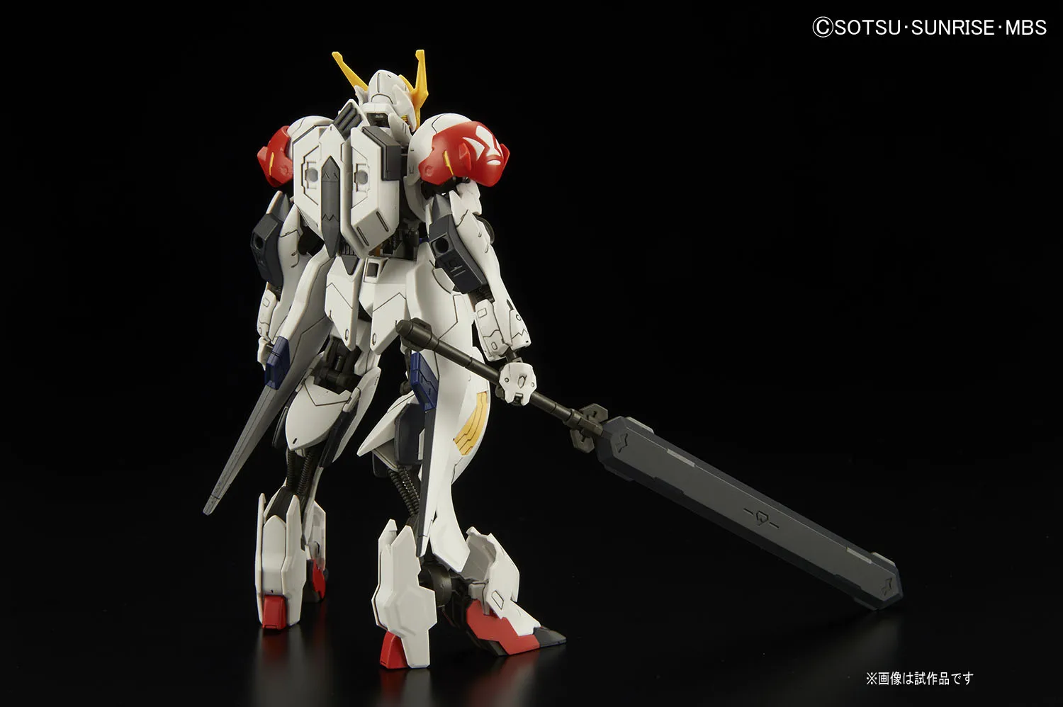 Горячая Gundam волчанка железной крови сироты масштаб 1/144 модель ASW-G-08 Собранный Робот Детская Игрушка Аниме Фигурка