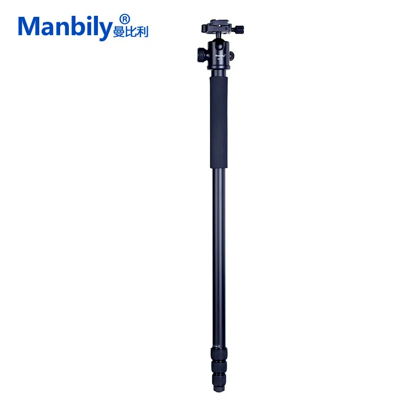 Manbily AZ380 алюминиевый Pro Камера штатив w KF0 головкой QR Plate высокой 2 6 м для