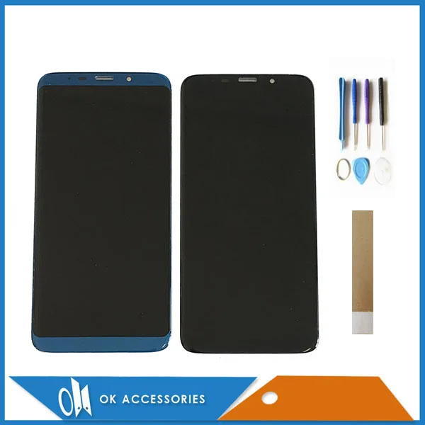 Для Koolnee K1 ЖК дисплей с сенсорным экраном дигитайзер в сборе черный синий цвет