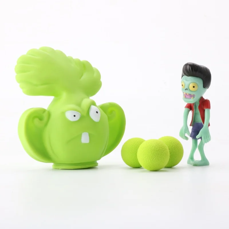 Растения против Зомби Peashooter ПВХ фигурка модель игрушки подарки игрушки для детей Высокое качество в OPP мешок - Цвет: Style 10