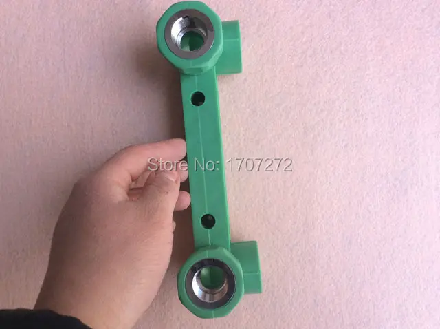 Бесплатная доставка полипропиленовый шланг с резьбой от 25 мм до 1/2pt Соединитель