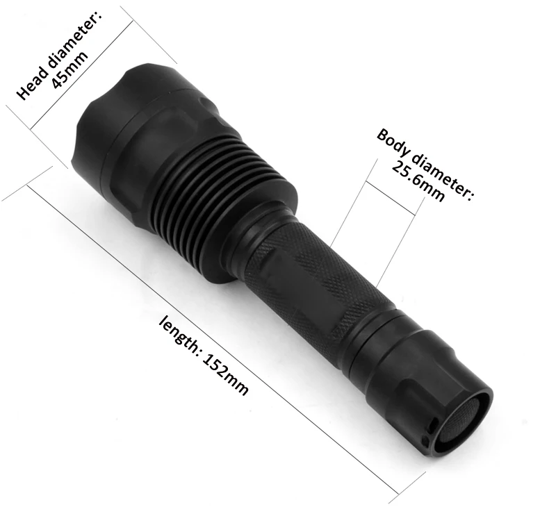 Manta Ray C12-UE черный светодиодный фонарик Luminus SST40 SST-40 6500K светодиодный излучатель внутри 12x7135 8 режимов 2 группы плата водителя