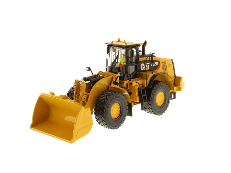 Изысканный DM 1:50 CAT 982M колесный погрузчик с рок ведро инженерное оборудование