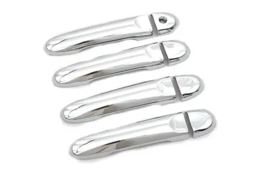 Хромированная крышка ручки двери для Nissan Versa/Pulsar/Sunny Sedan 2012 Up