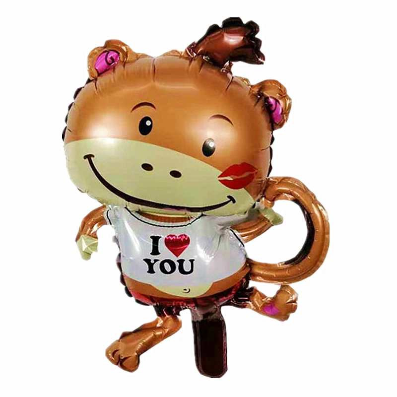 

2pc Monkey Foil Baby Shower Ballons Baby Child Birthday Decor Jungle Animal Theme Party Decor Kids Gifts Globos Supply