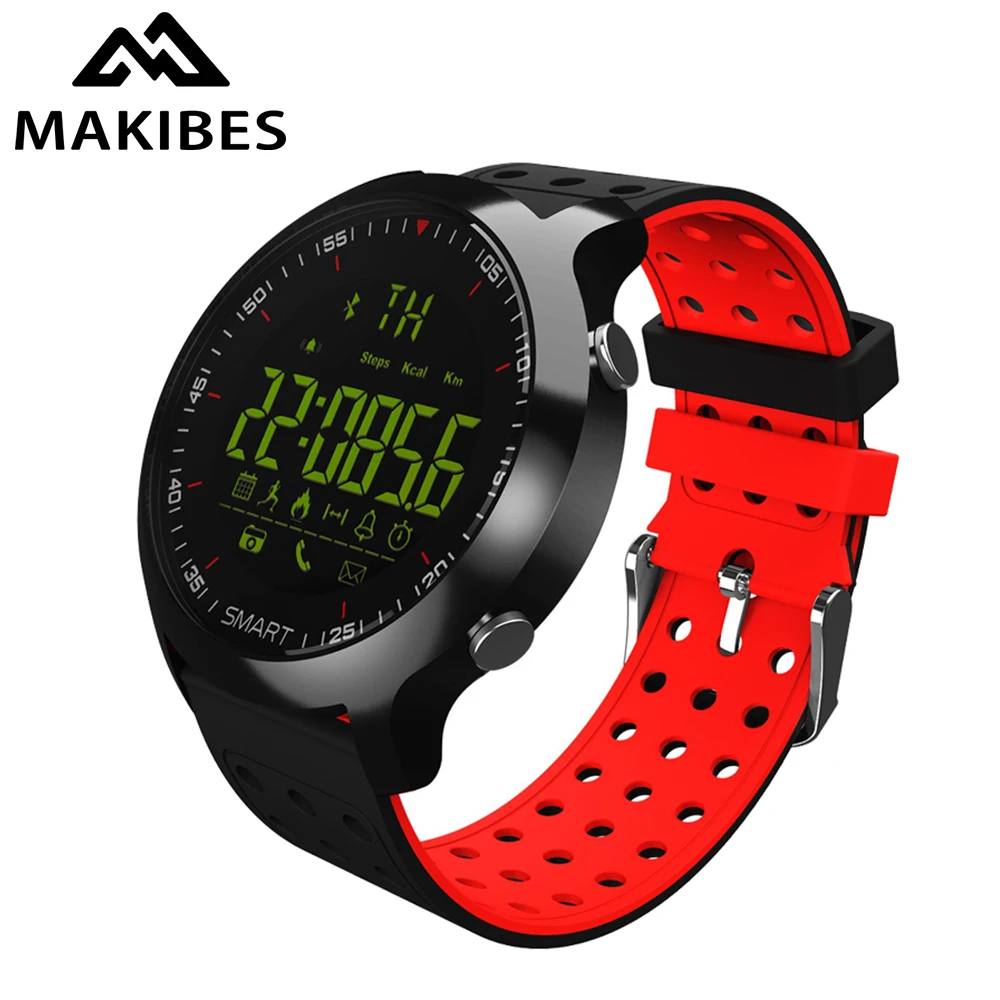 Смарт спортивные часы Makibes EX18C Bluetooth 4 0 Водонепроницаемость 5 АТМ вызова