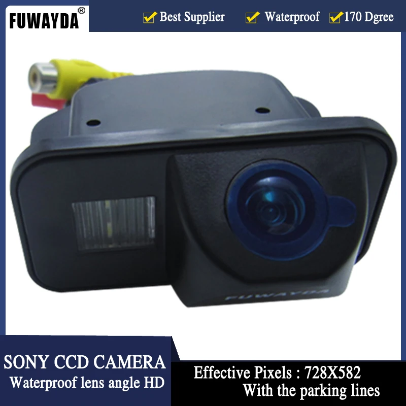 FUWAYDA Беспроводная для SONY CCD чип специальная автомобильная камера заднего вида Toyota