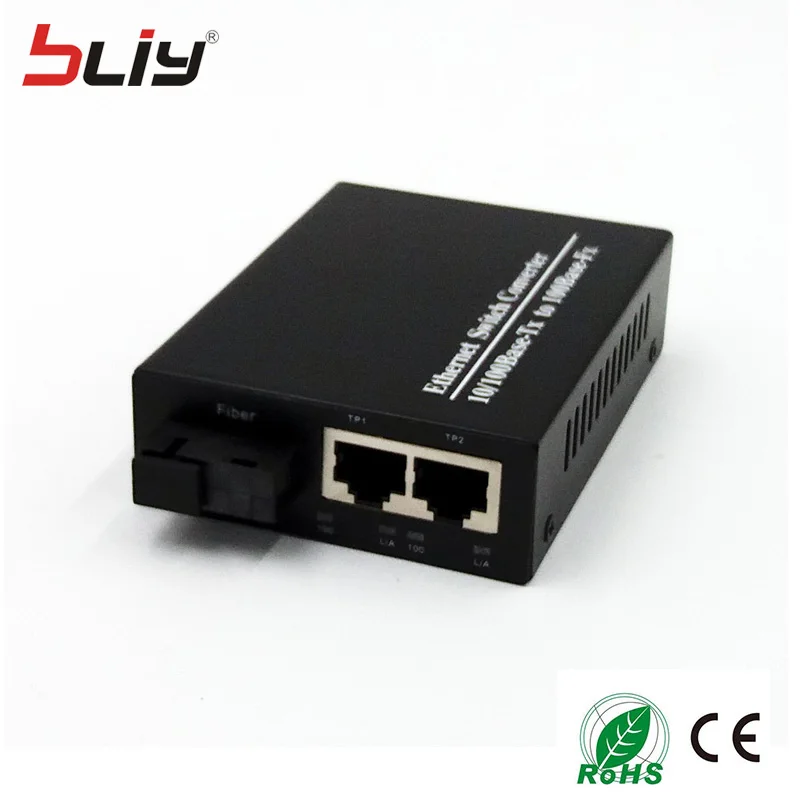 1f2e 20 км 100 м одного волокна режим Оптическое волокно media converter ethernet коммутатор