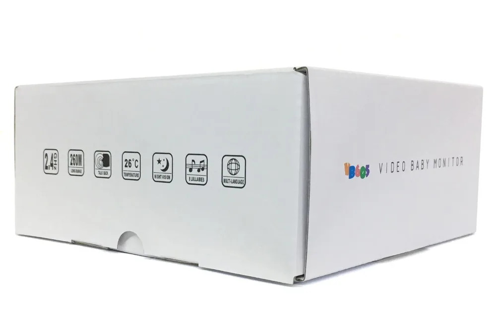 Loozykit VB605 беспроводной видео цветной Детский Монитор детская няня камера безопасности ночное видение контроль температуры