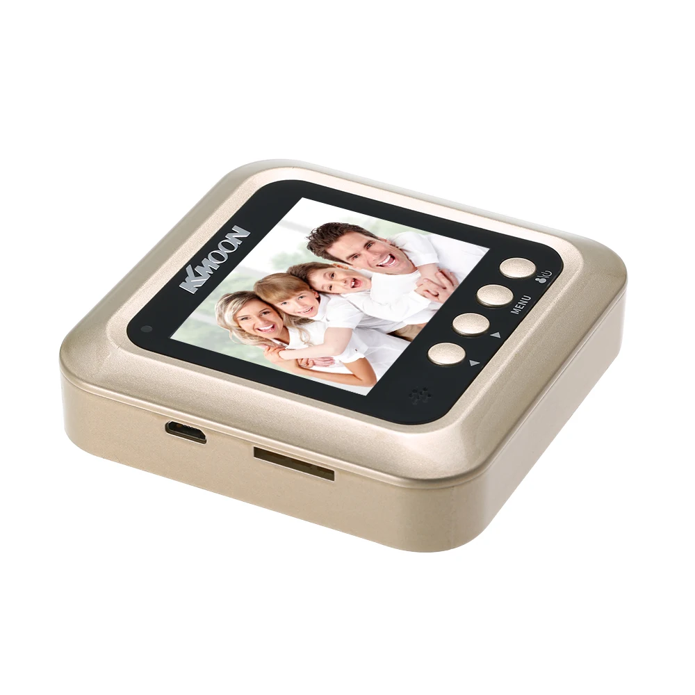 ЖК дисплей Цифровой глазок PIR дверной звонок ИК камера ночное видение фото/видео