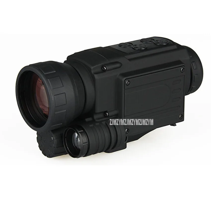 4.5x50 Waterproof IR Infrared Digital Night Vision Monocular Telescope Built-in Camera Take Photo Record Video Support Day/Night
