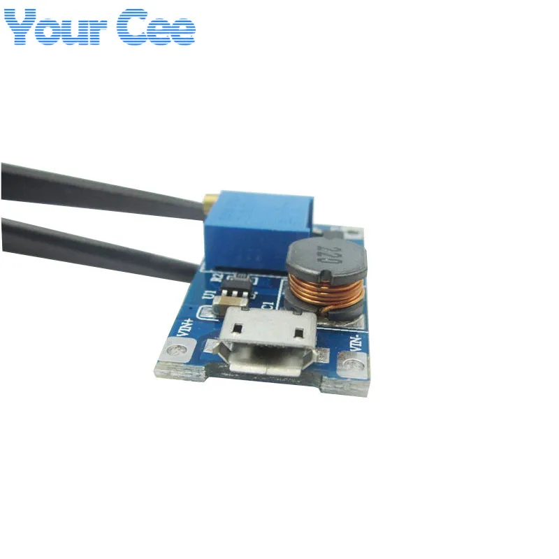 10 шт. модуль регулировки наддува на 2 А Повышающий Модуль а с MICRO USB в-24 в до 5 В 9 12 28