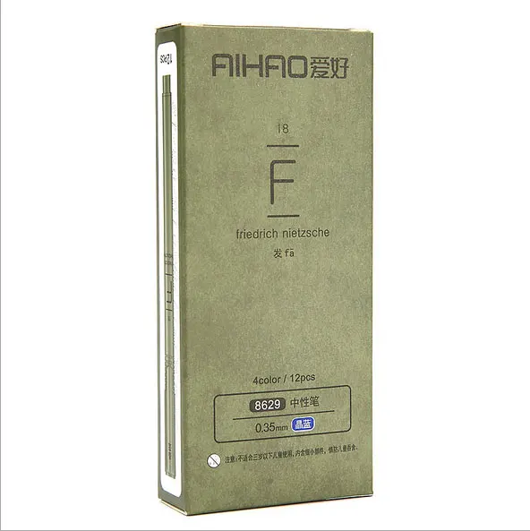 Dilosbu 12 шт. 0 35 мм ручка пластиковая Синий Ручка гелевая офиса и школьные