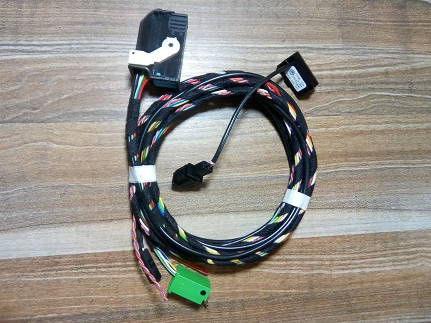 9W2 9W7 автомобиля Bluetooth Plug жгут проводов кабель для VW Passat B6 Jetta Golf MK5 6 Tiguan ПОЛО RCD510 RNS510