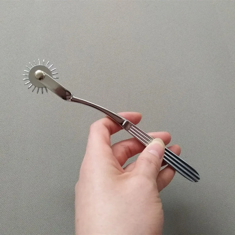 БДСМ фетиш секс игрушка металлическая Wartenberg Wheel из нержавеющей стали Pinwheel