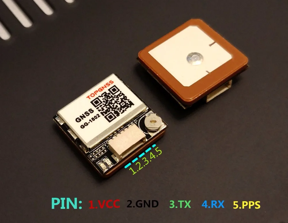 Ультра малый объем UART ttl умный gps модуль GN-1801 7020 чип 18 мм* 18 мм* 6,2 мм
