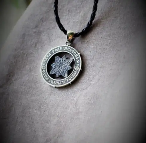 10 шт. оптовая продажа кулон викингов волка славянский символ Сварог Квадратный