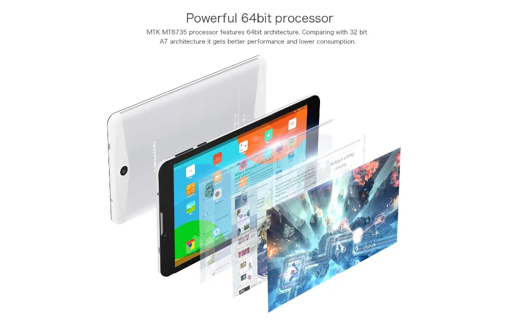 7 дюймов планшетный ПК 1 Гб ОЗУ 8 Гб ПЗУ Teclast P70 4G планшетофон(плафон) MTK 8735 м Quad-Core 1024*600 ips LTE/WCDMA/GSM/Wi-Fi, gps Android 5,1