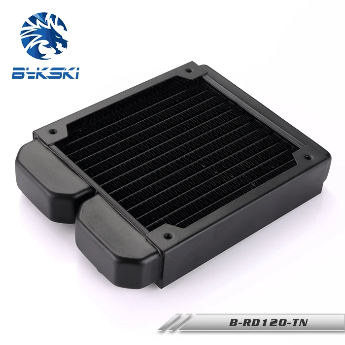 Bykski B RD120 TN 120 мм медный радиатор водяного охлаждения|copper radiator water cooling|water coolingradiator