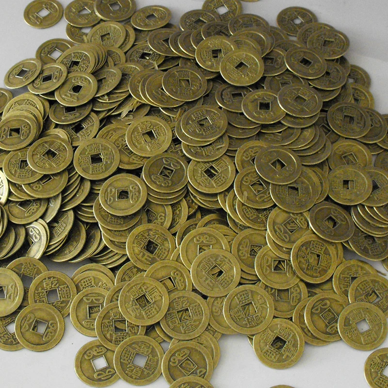 10 шт. Бесплатная доставка китайской династии Цин пять императора Lucky имитация