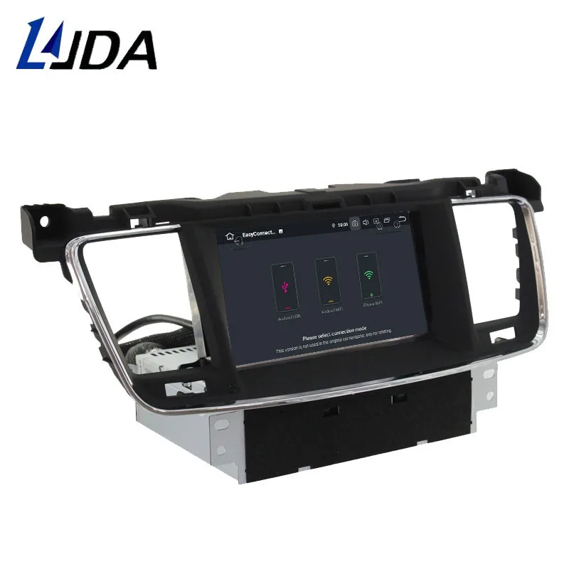 LJDA Android 9 0 автомобильный dvd-плеер для PEUGEOT 508 2011-2017 gps навигация 1 Din автомагнитола 4G +