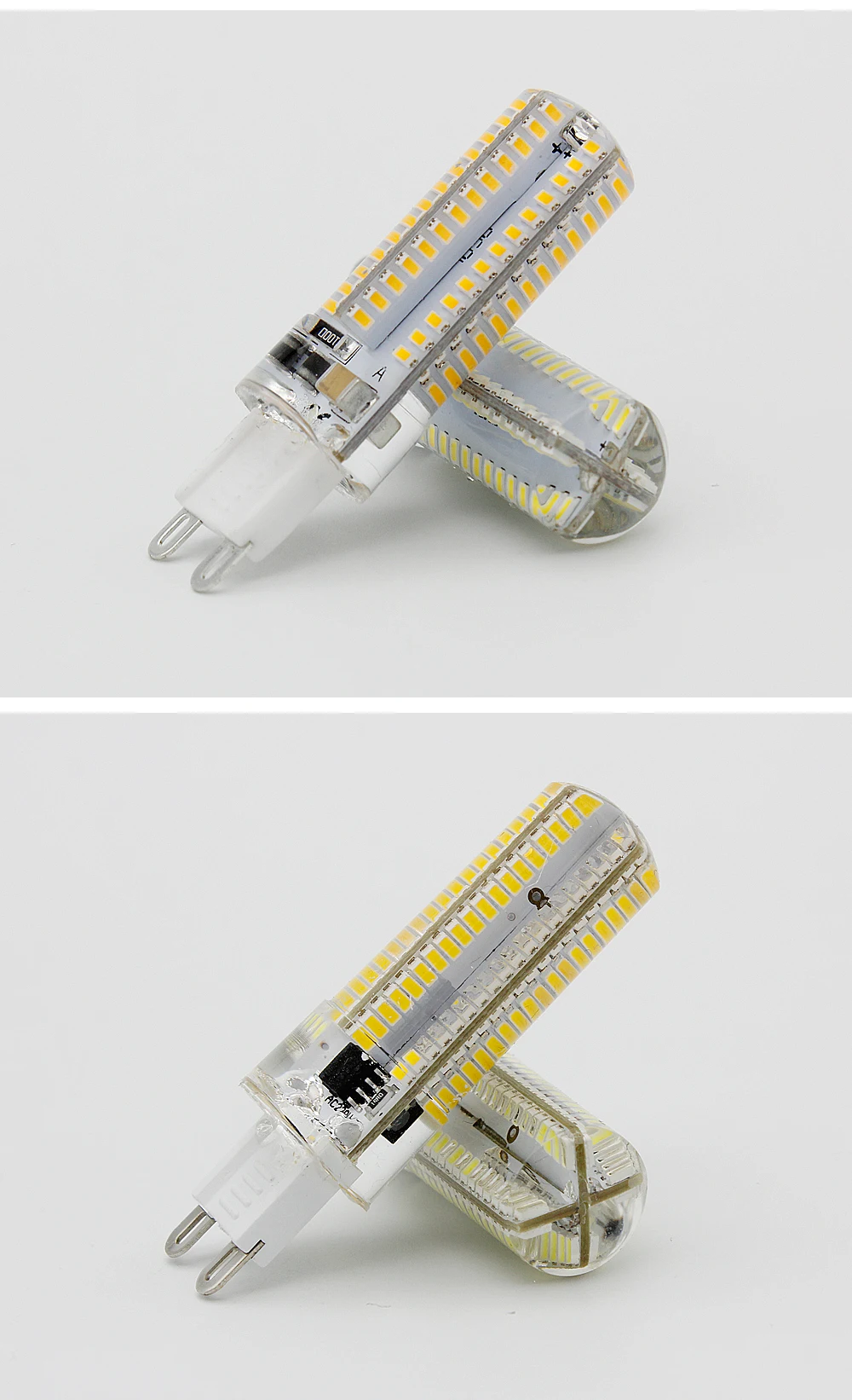 1 Вт, 3 Вт, 4 Вт, 5 Вт SMD светодиодный лампы 24 64 104 152 светодиодный s 220V 110V G9 12V G4 светодиодный кукурузный светильник для лампы в форме свечи лампы хрустальная люстра