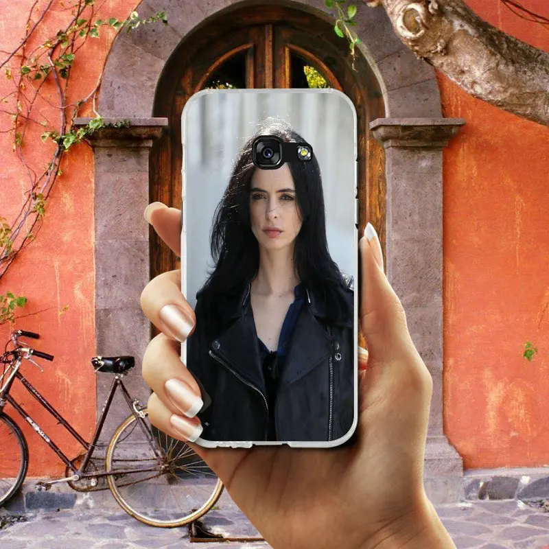 Мягкие чехлы для телефонов Samsung Galaxy S2 S3 S4 S5 Mini S6 S7 S8 S9 S10 Lite Edge Plus Note 4 5 8 9 Krysten Ritter jessica