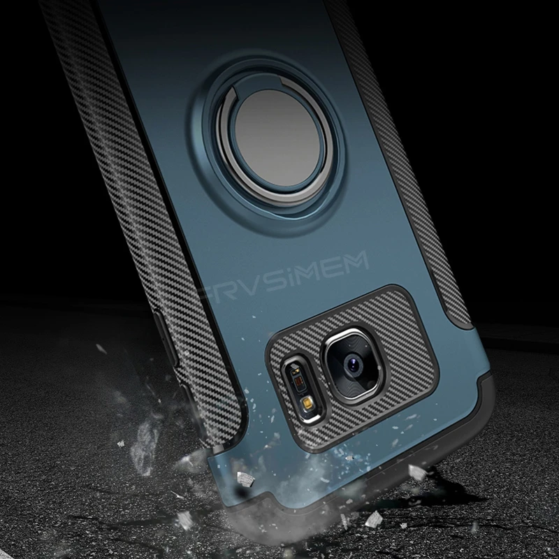 J4 J2 A6 J6 J8 2018 Armor Ring Car Holder Case Cover For Samsung galaxy S8 S9 plus S7 edge J3 J5 J7 Pro 2017 Prime 2 Note 8 9 | Мобильные