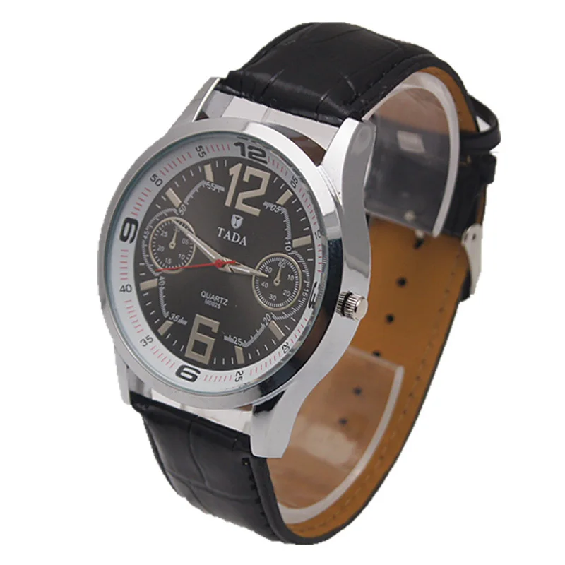 Деловой мужской кварцевый ремешок с кожаным ремешком|watch brand|watch designer brandswatch watch |