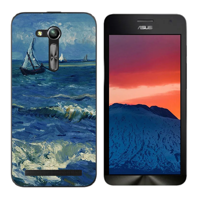 26 Чехол для Asus X014D чехол для Asus Zenfone GO ZB450KL ZB452KG 2nd Gen ASUS_X014D DIY чехол с изображением сосны - Цвет: 26