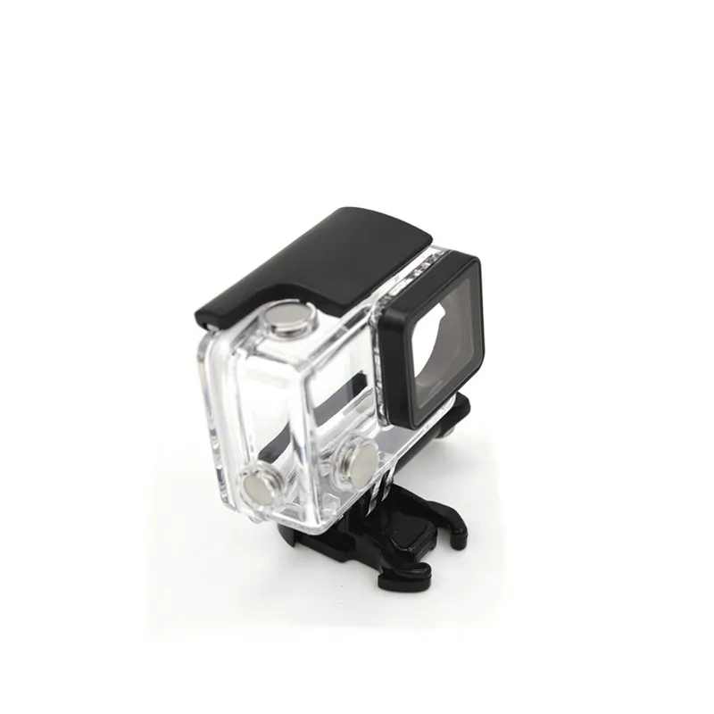 Для Gopro аксессуары пластиковая задняя дверь зажим замок Пряжка защелка для Go pro Hero 3+ 4 камера Cam Водонепроницаемый Корпус чехол в виде ракушки