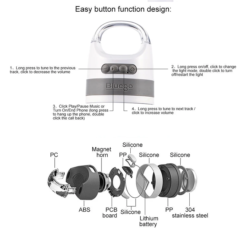 Умная Спортивная музыкальная вакуумная фляга из нержавеющей стали с двойными