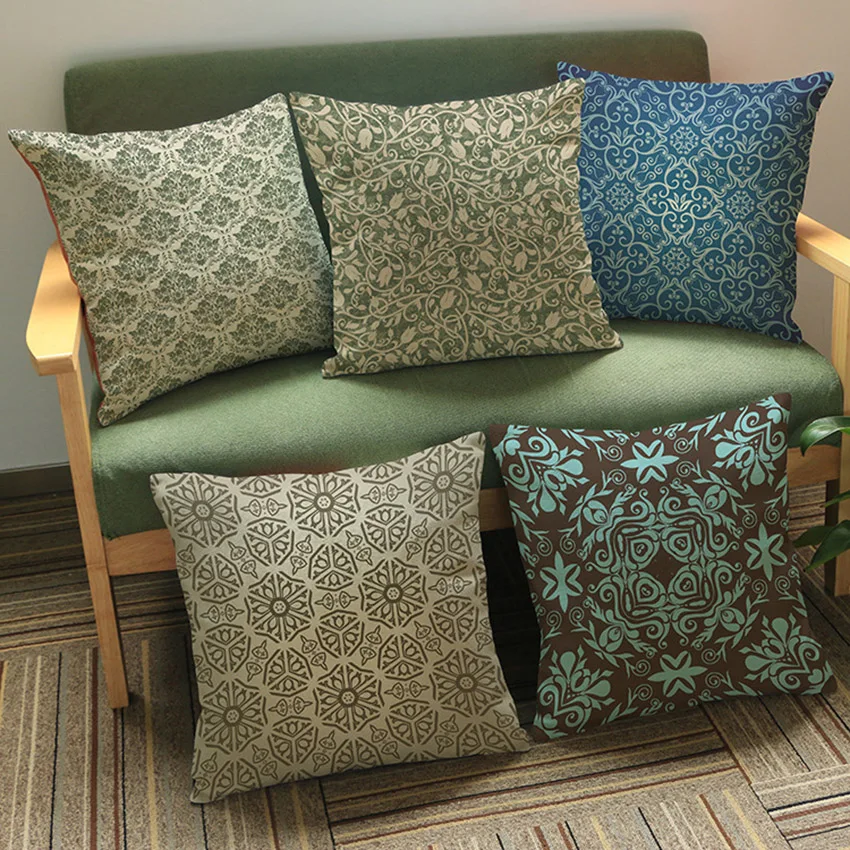 Наволочка для дивана с геометрическим рисунком 45 х45 см|cushion cover|cushion cover patternpattern