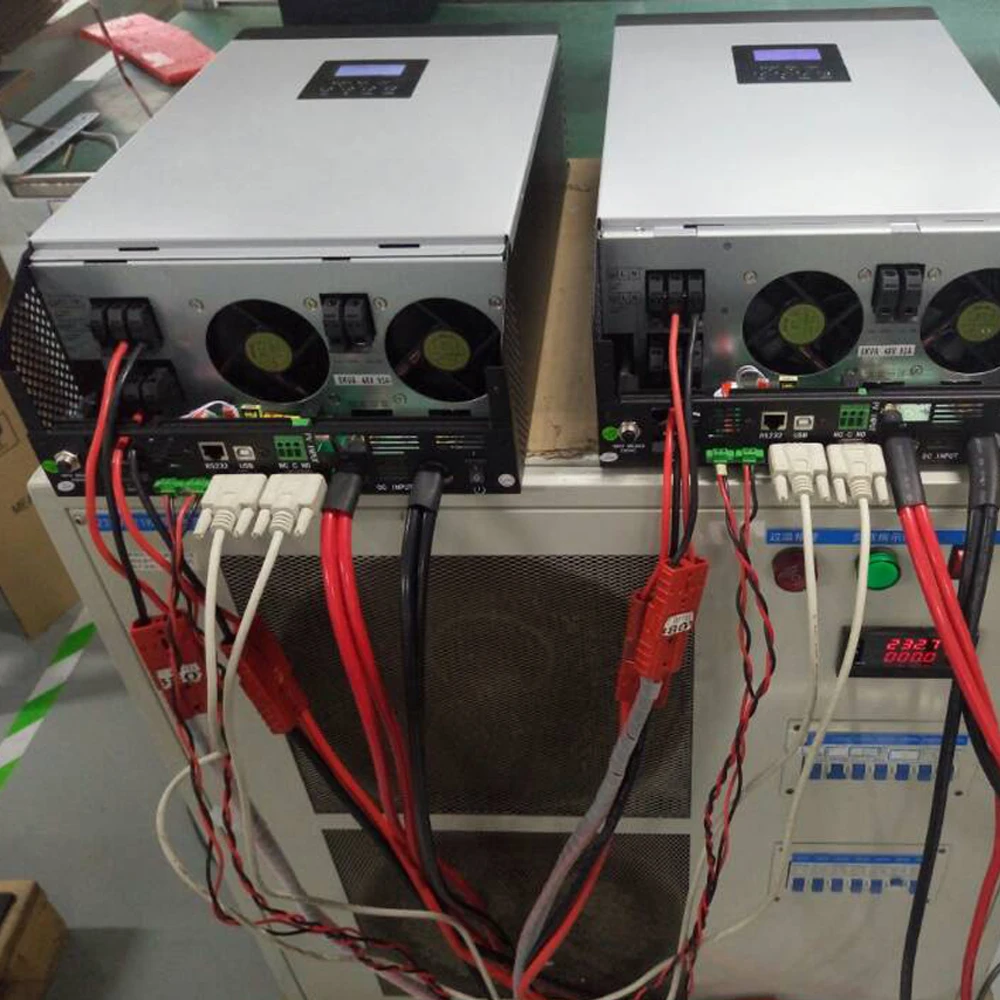 Фото 5KVA чистый синусоидальный Гибридный Инвертор 48В 220В Встроенный MPPT 60A PV Контроллер 5KVA чистый синусоидальный Гибридный Инвертор 48В 220В Встроенный MPPT 60A PV Контроллер