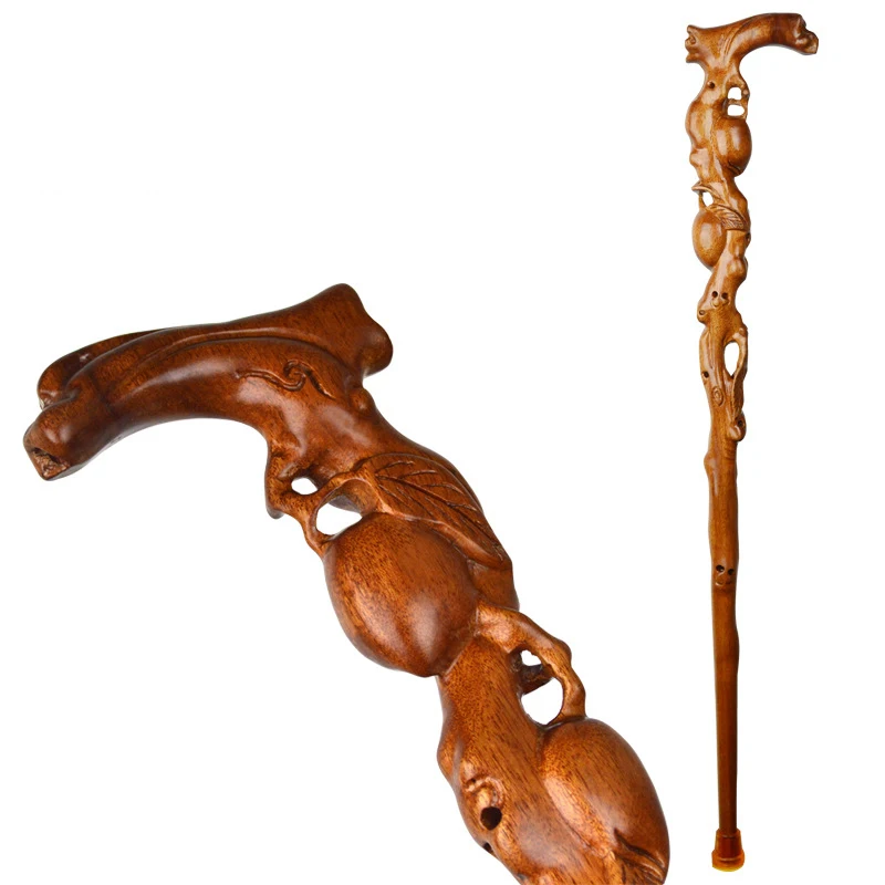 Трость из красного дерева с монолитной резьбой ручная трость|gift|gift giftsgifts wood |