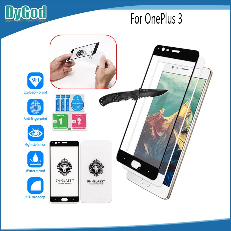 Закаленное стекло DyGod для One Plus 3 аксессуары мобильных телефонов OnePlus замена