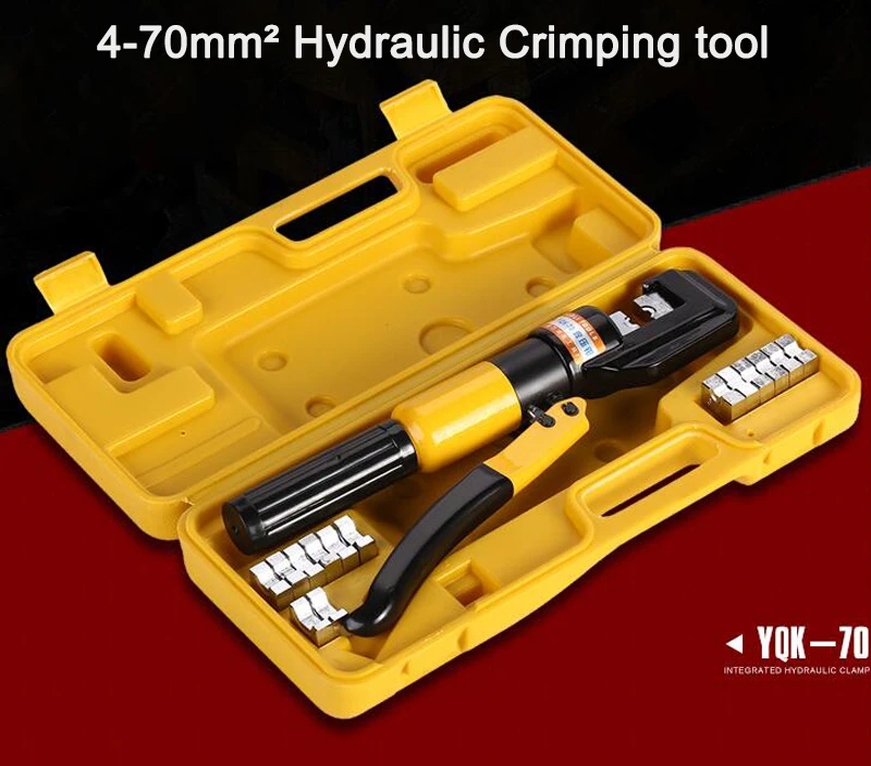

1PCS 4-70mm Hydraulic Crimping Tool YQK-70