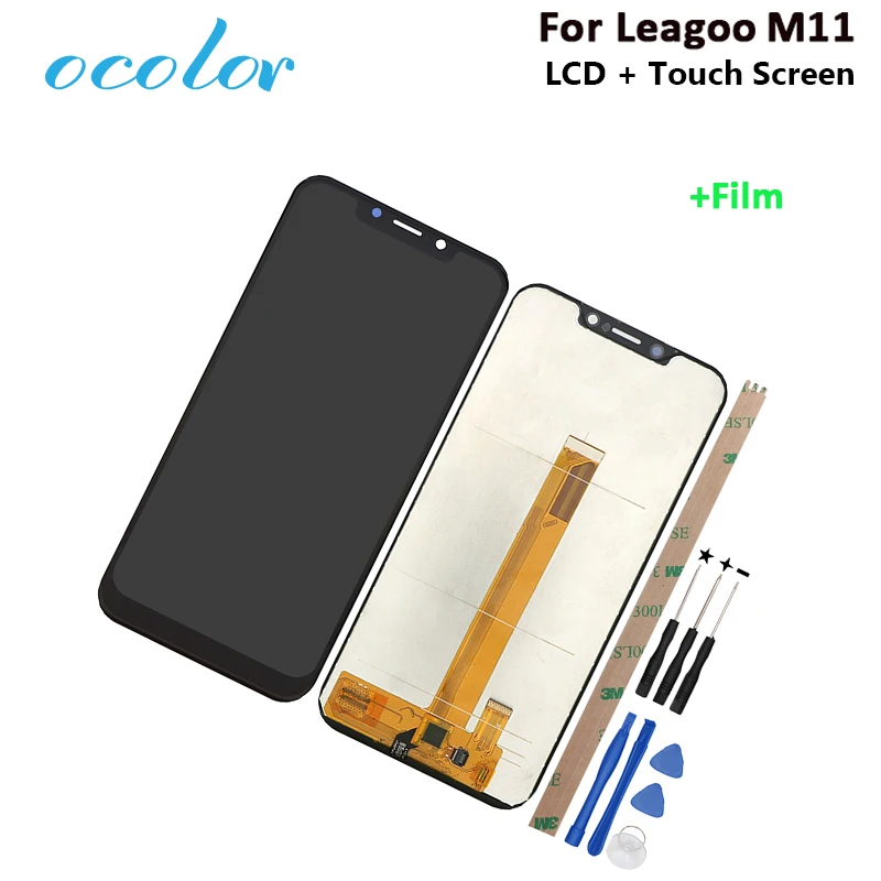 Ocolor для Leagoo M11 ЖК дисплей и сенсорный экран 6 18 ''Запчасти цифровые аксессуары с