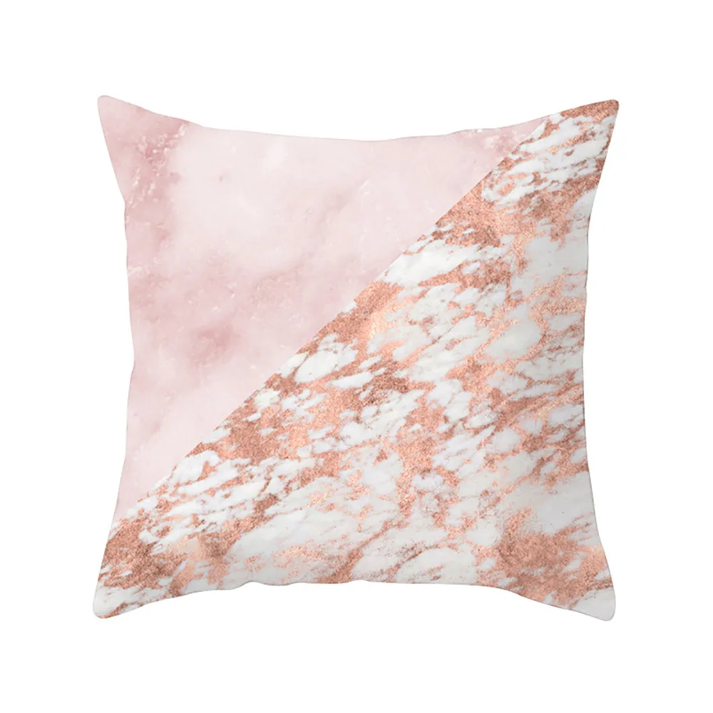 9 видов цветов наволочка с геометрическим рисунком Мраморная текстура для