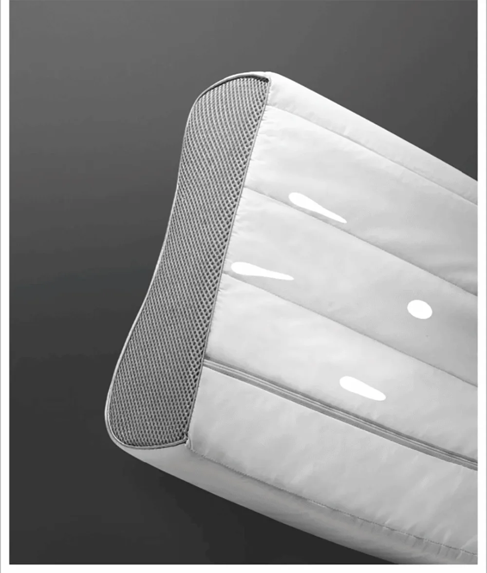 xiaomi mijia 8H латексная Изогнутая подушка для шеи Молодежная версия 50x33x9/11cm8 супер мягкая Антибактериальная подушка для шеи умный дом