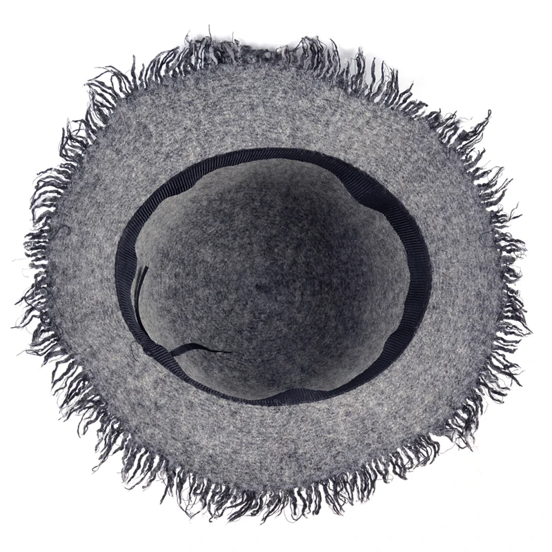 2017 Зима флоппи Шапки Женская Осенняя шерстяная Шляпка женская Повседневная