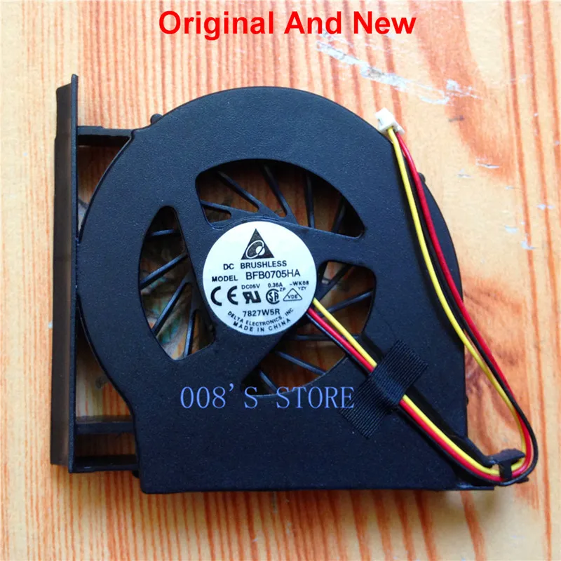 

New CPU Cooler Fan For HP Compaq CQ61 CQ61-100 G61 CQ70 CQ71 CQ71-100 G71 CQ61-400 Series BFB0705HA/KSB06105HA Radiator