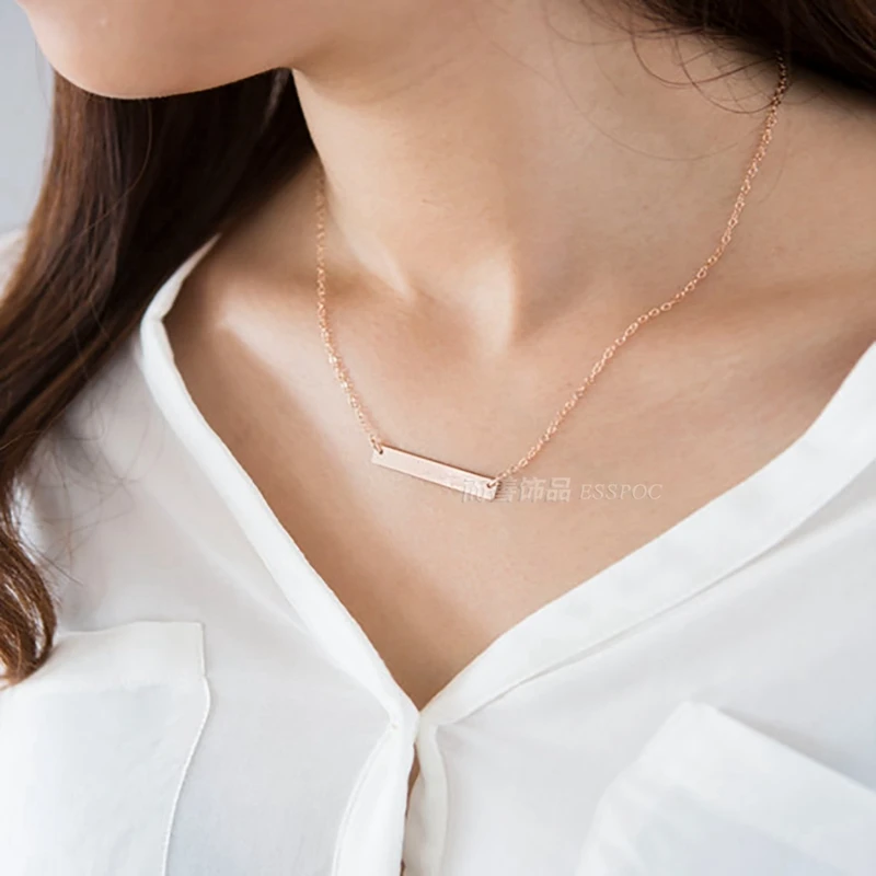 Лучшее что еще пришло женское ожерелье с гравировкой модное вдохновляющее