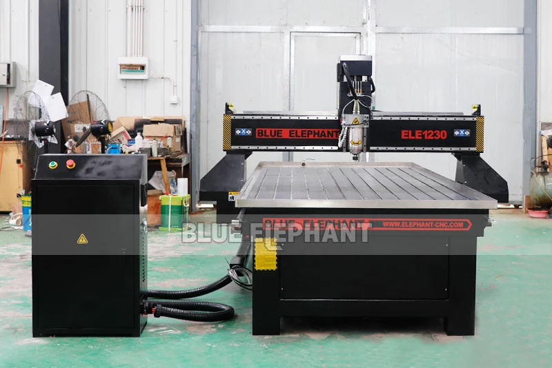 Синий слон деревянная дверь делая 3 оси cnc маршрутизатор 1230 резки для