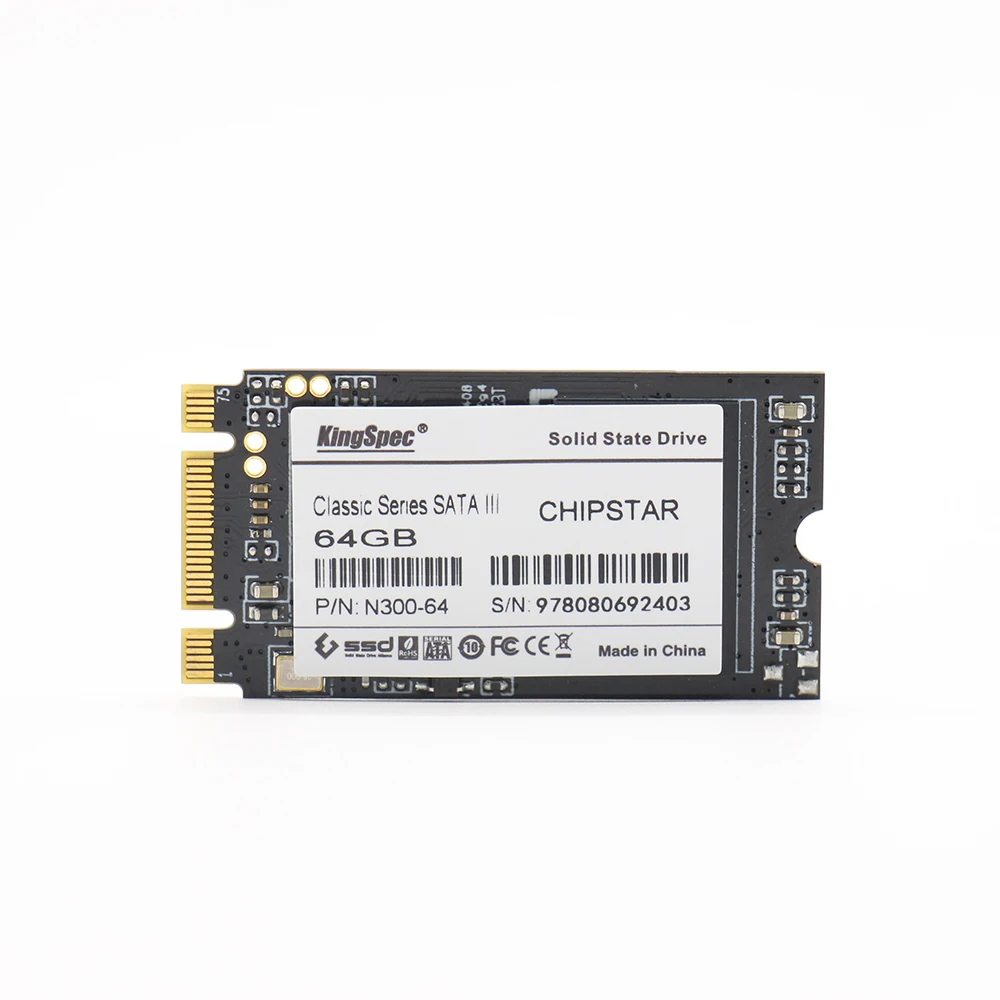 KingSpec m.2 sata 2242 NGFF ssd 64 ГБ 128 Гб жесткий диск SSD M2 SATA 256 512 1 ТБ hdd 2280 мм disco duro для