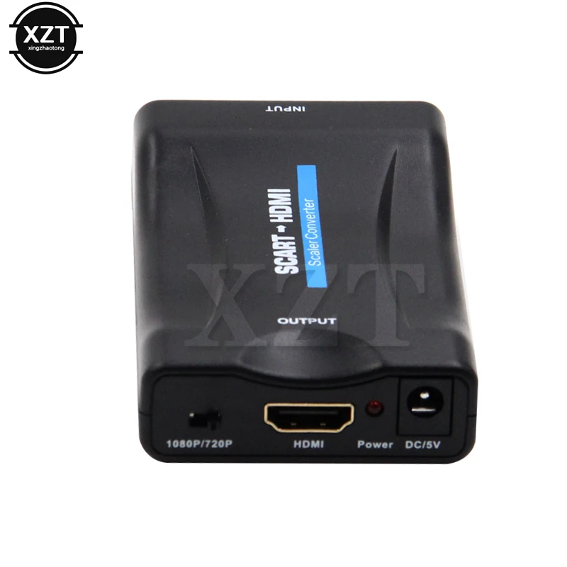 Конвертер Scart в HDMI 1080P аудио видео высококачественный адаптер SCART для HD ТВ Sky Box STB TV