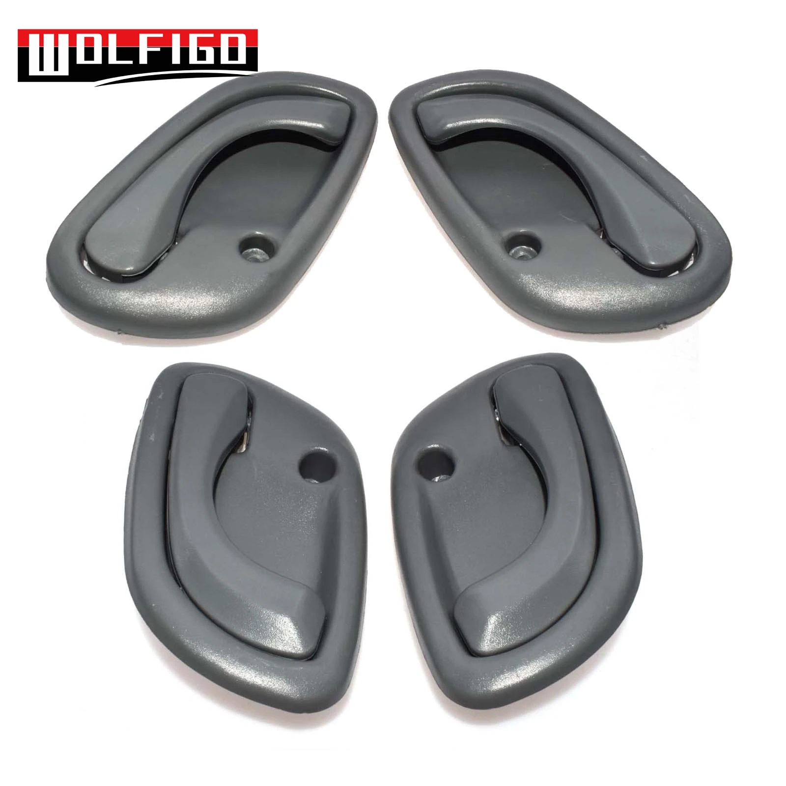 WOLFIGO для 1995 96 97 98 99 00 2001 Suzuki Grand Vitara внутренние дверные ручки серый/серый левый правый 83130-60G01, 83110-60G01