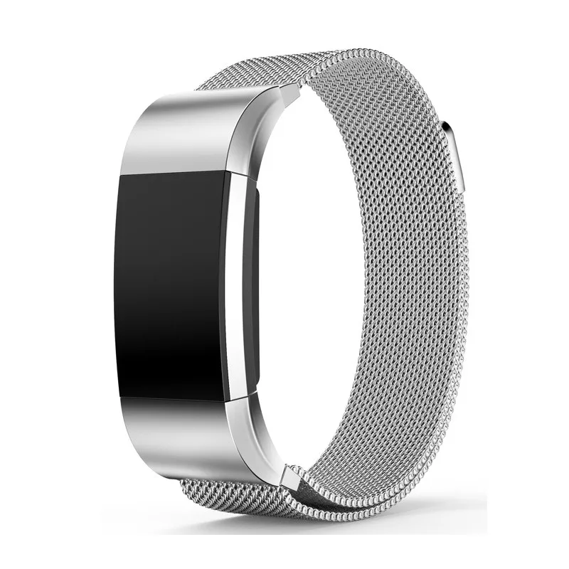 Milanese Loop Watch Bandfor Fitbit Charge 2 Sport Magnetic Buckle Mesh Stainless Steel Belt Bracelet Strap Wristband for Charge2 | Наручные